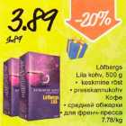 Allahindlus - Löfbergs Liha kohv, 500g *keskmine röst *presskannukohv 