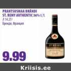 PRANTSUSMAA BRÄNDI
ST. REMY AUTHENTIC 36% 0,7L