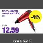 Allahindlus - MELISSA SHINYRED
1800W 635167 FÖÖN