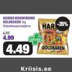 Allahindlus - HARIBO KUMMIKOMM
KULDKARUD 1kg