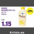 KODUNE
MAJONEES 20% 900g