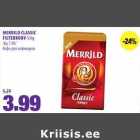 Allahindlus - MERRILD CLASSIC
FILTERKOHV 500g