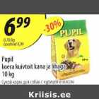 Allahindlus - Pupil koera kuivtoit kana ja lihaga 10 kg