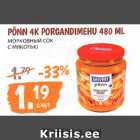 Allahindlus - PÕNN 4K PORGANDIMEHU 480 ML