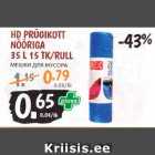 Allahindlus - HD PRÜGIKOTT
NÖÖRIGA
35 L 15 TK/RULL