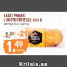 Allahindlus - EESTI PAGAR
JUUSTUSTRITSEL 300 G