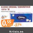 Allahindlus - KLEENEX ORIGINAL TASKURÄTIKUD
