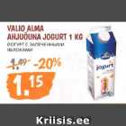 Allahindlus - VALIO ALMA
AHJUÕUNA JOGURT 1 KG