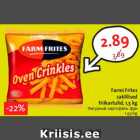 Allahindlus - Farmi Frites
saklilised
friikartulid, 1,5 kg