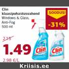 Clin
klaasipuhastusvahend