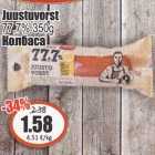 Juustvorst 77,7%, 350 g