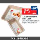  Küpsetusvorm
Let’s Cook

