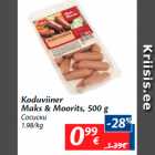 Koduviiner
Maks & Moorits, 500 g
