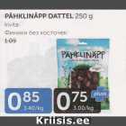 PÄHKLINÄPP DATTEL 250  g