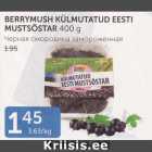 BERRYMUST KÜLMUTATUD EESTI MUSTSÕSTAR 400 g