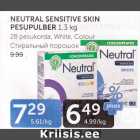 NEUTRAL SENSITIVE SKIN PESUPULBER 1,3 kg