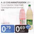 Allahindlus - A.LE COQ KARASTUSJOOK 10,5 l