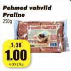 Allahindlus - Pehmed vahvlid
Praline
250g