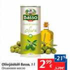 Allahindlus - Oliivijääkõli Basso, 1 l