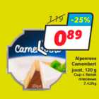 Allahindlus - Alpenrose
Camembert
juust, 120 g