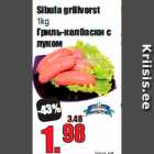 Allahindlus - Sibula grillvorst
1kg