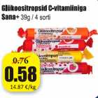 Glükoositopsid C-vitamiiniga Sana+ 