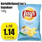 Kartulikrõpsud Lay´s hapukoor 140 g