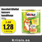 Kassitoit KiteKat konserv kanalihaga 800 g