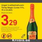 Allahindlus - Undari kvaliteetvahuvein Törley Magic Cuvee 11%, 75 cl