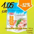 Allahindlus - Vici surimist liha Crab Nods, 150 g