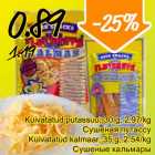 Allahindlus - Kuivatatud putassuu, 30 g; Kuivatatud kalmaar, 35 g