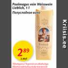 Allahindlus - Poolmagus vein Weisswein Lieblich, 1 l