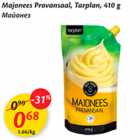 Majonees Provansaal, Tarplan, 410 g