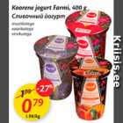 Allahindlus - Koorene jogurt Farmi, 400 g