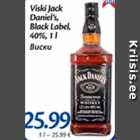 Alkohol - Viski Jack Daniel´s, Blask Label