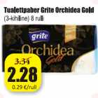 Allahindlus - Tualettpaber Grite Orchidea Gold