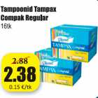 Allahindlus - Tampoonid tampax Compak Regular 16 tk