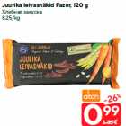 Juurika leivasnäkid Fazer, 120 g
