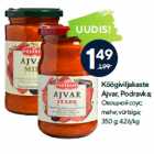 Köögiviljakaste
Ajvar, Podravka

