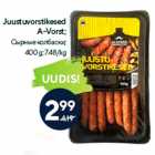 Juustuvorstikesed
A-Vorst;

400 g