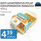 EEATI LEIVATÖÖSTUS FITLAP KOHUPIIMAKOOK MANGOGA 400 G