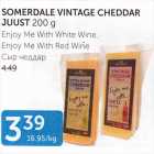 SOMERDALE VINTAGE CHEDDAR JUUST 200 G