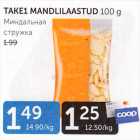 TAKE1 MANDLILAASTUD 100 G