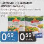 HÄRMAVILI KÜLMUTATUD KÖÖGIVILJAD 400 G