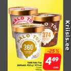 Allahindlus - Valik Halo Top
jäätiseid