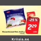 Allahindlus - Mozzarella juust Rimi, 4x125 g