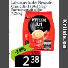 Allahindlus - Lahustuv kohv Nescafe
Classic 3in1
