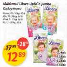 Mähkmed - Mähkmed Libero Up&Go Jumbo .Maxi+,10-14kg, 42tk .XL+,16-26kg,34 tk.Maxi,7-11 kg,46tk .XL,13-20kg,38tk