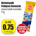 Allahindlus - Närimispulk Pedigree Dentastix