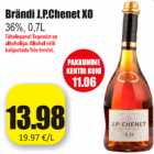 Alkohol - Brändi J.P. Chenet XO